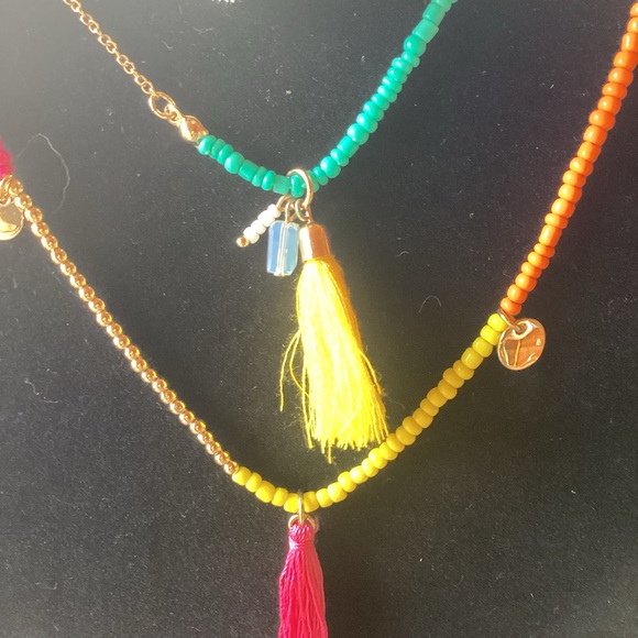 Premier Designs Aloha necklace 4 in 1 tropical colors - Picture 3 of 5